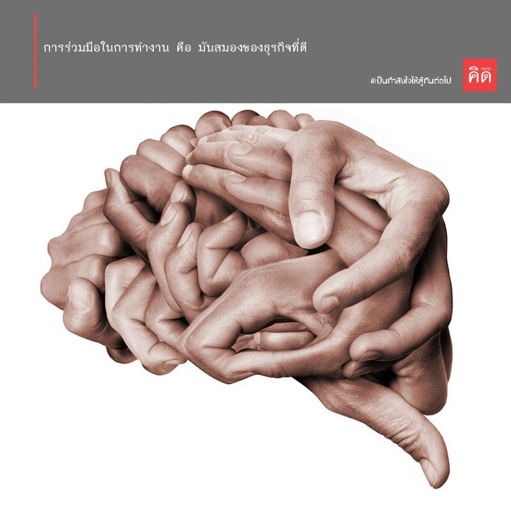 🤝 การร่วมมือในการทำงาน คือ มันสมองของธุรกิจที่ดี ...